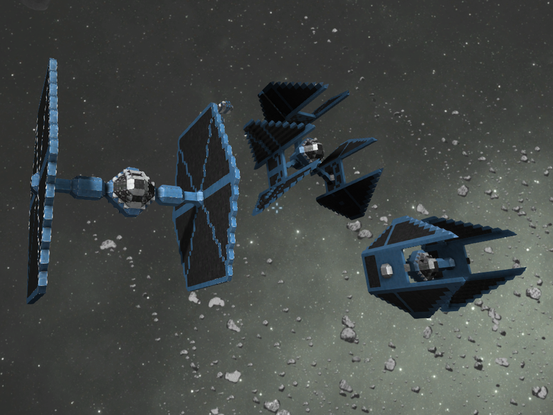 Illustration for article titled Star Wars Vehicles In Space Engineers